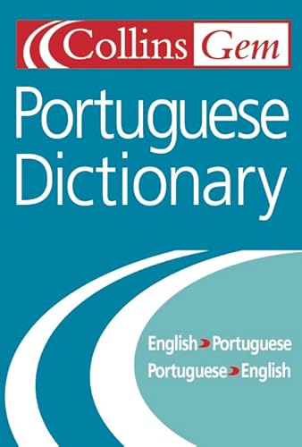 Collins Gem Portuguese Dictionary English-Portuguese, Portuguese-English, Pocket size