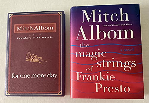 2 Mitch Albom Books! 1) For One More Day 2) The Magic Strings of Frankie Presto