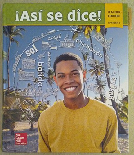 Asi se dice Level 3 Teacher Edition