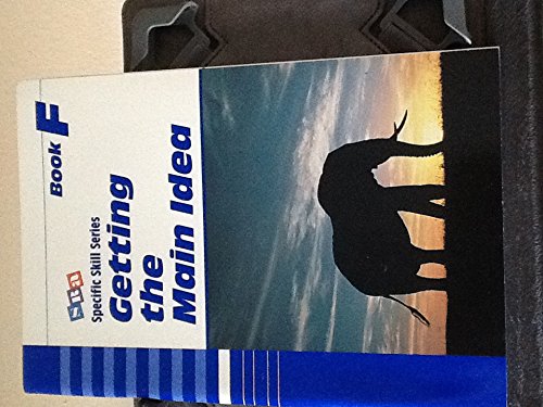 Main Idea Book F by Boning, Richard (1997) Paperback