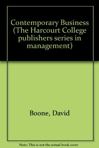 Contemporary Business (The Harcourt College publishers series in management)