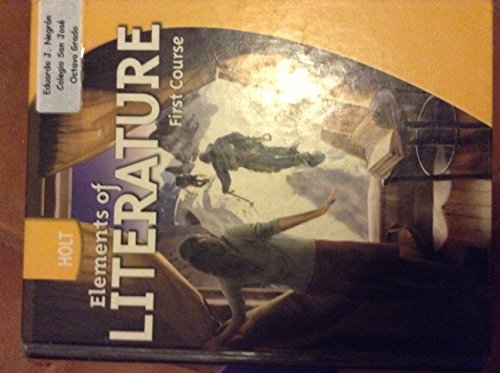 Holt Elements of Literature First Course