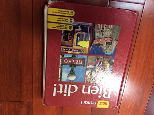 Bien Dit: French 1 (French Edition)