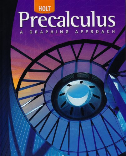 Holt Precalculus: Student Edition 2006