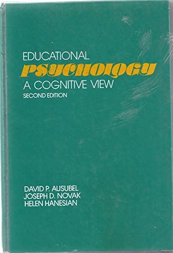 Educational psychology: A cognitive view