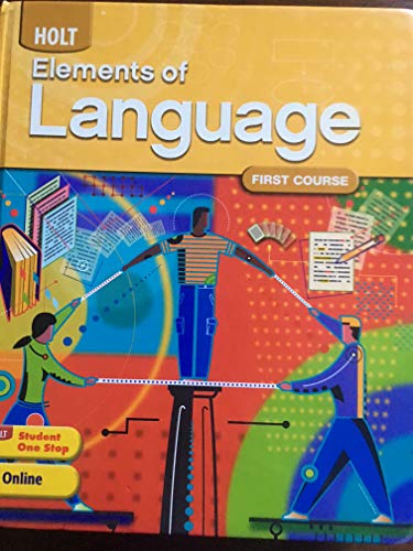 Elements of Language: Student Edition Grade 7 2009