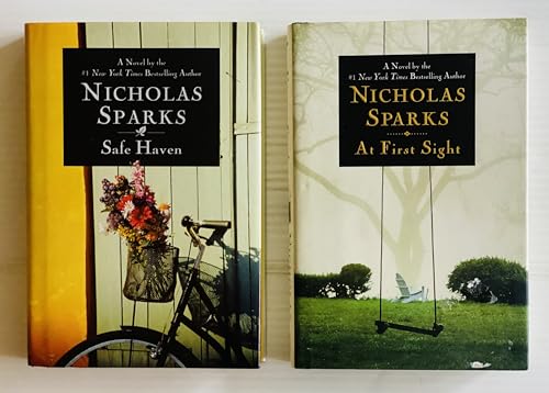 2 Nicholas Sparks Books! 1) Safe Haven 2) At First Sight