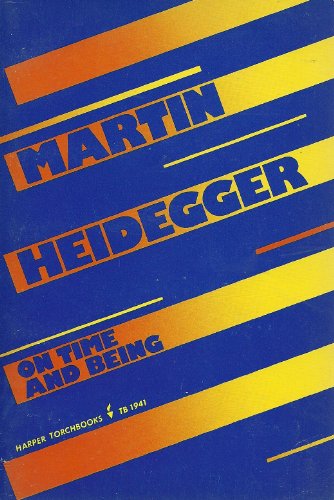 On Time and Being (English and German Edition)