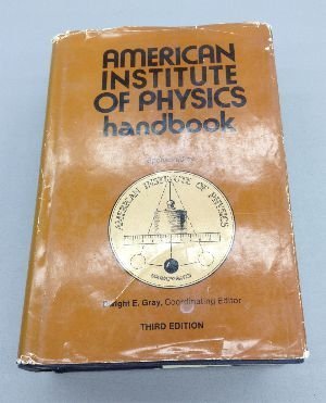 American Institute of Physics Handbook, Third Edition