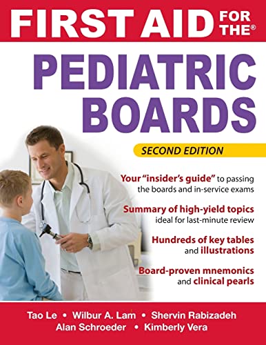 First Aid for the Pediatric Boards, Second Edition (First Aid Specialty Boards)