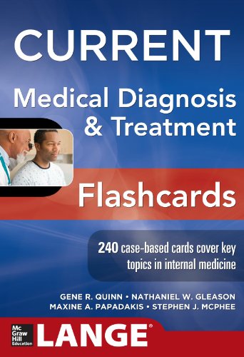 CURRENT Medical Diagnosis and Treatment Flashcards (LANGE CURRENT Series)