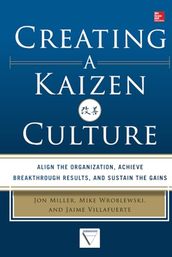 Creating a Kaizen Culture: Align the Organization, Achieve Breakthrough Results, and Sustain the Gains