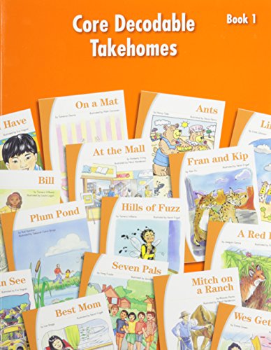 Core Decodable Takehomes Level 1 Book 1: Core Decodables 1-65