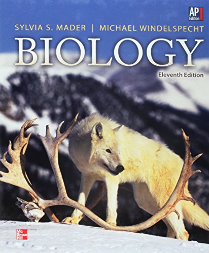 Mader, Biology © 2013, 11e, AP Student Edition (Reinforced Binding) (AP BIOLOGY MADER)
