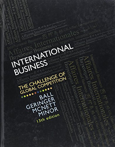 International Business: The Challenge of Global Competition