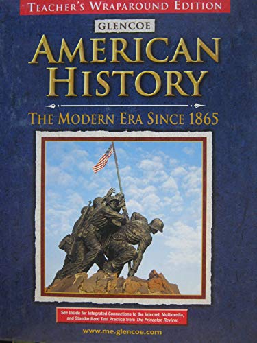 Mcgraw Hill American History Modern Era Since 1865 Teacher Edition 2001 Isbn 0078216141