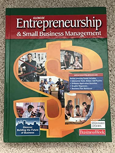 Entrepreneurship and Small Business Management, Student Edition