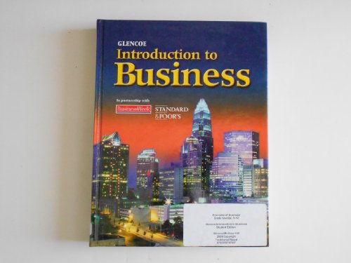 Introduction To Business, Student Edition (BROWN: INTRO TO BUSINESS)