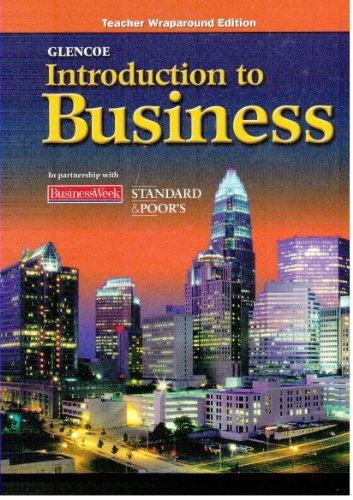 Glencoe Introduction to Business, Teachers Wraparound Edition