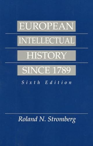 European Intellectual History Since 1789