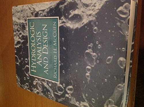 Hydrologic Analysis and Design (3rd Edition)