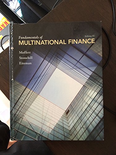 Fundamentals of Multinational Finance