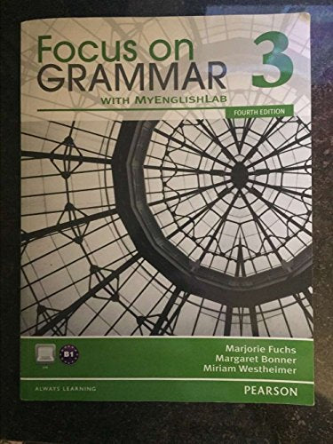 Focus on Grammar 3 Workbook, 4th Edition