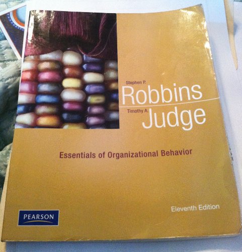 Essentials of Organizational Behavior