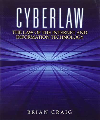 Cyberlaw: The Law of the Internet and Information Technology