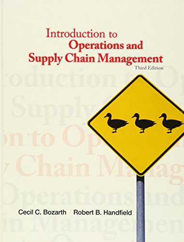 Introduction to Operations and Supply Chain Management