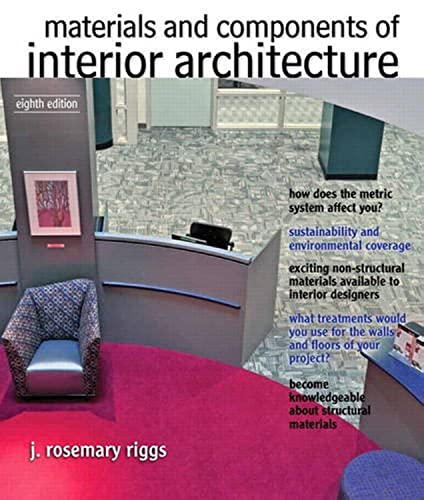 Materials and Components of Interior Architecture (Fashion Series)