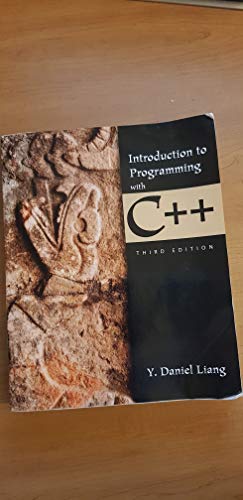 Introduction to Programming with C++ (Myprogramminglab)