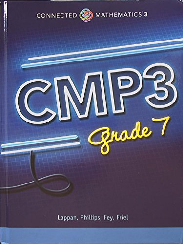 Connected Mathematics 3. CMP3, Grade 7. 9780133278132, 0133278131.