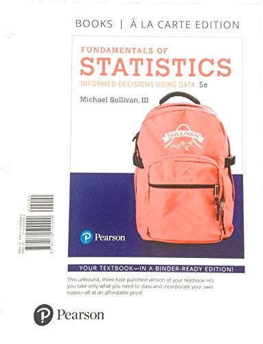 Fundamentals of Statistics, Books A La Carte Edition, 5th Edition