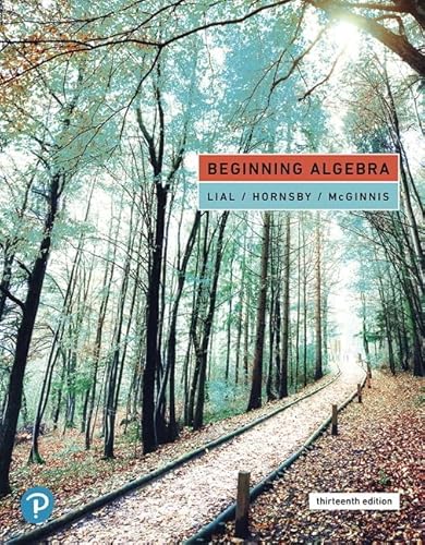 Beginning Algebra