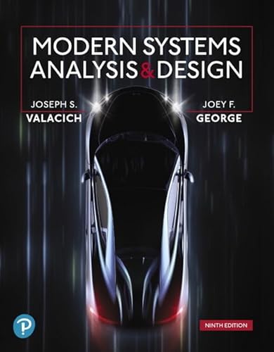 Modern Systems Analysis and Design
