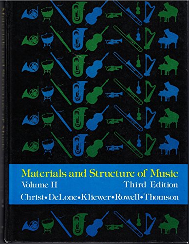 Materials and Structure of Music, Volume II