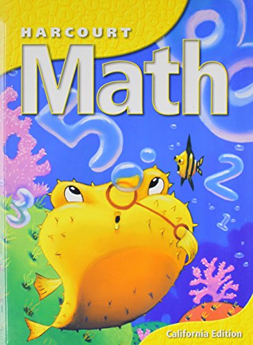 Math, Grade 2: Harcourt School Publishers Math California (Math 02 Y010)