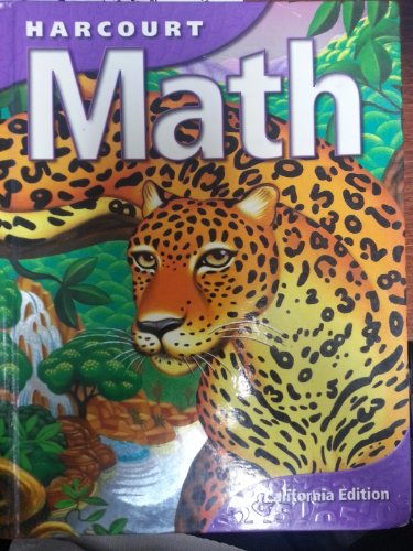 Harcourt Math (California Edition, Level 6)