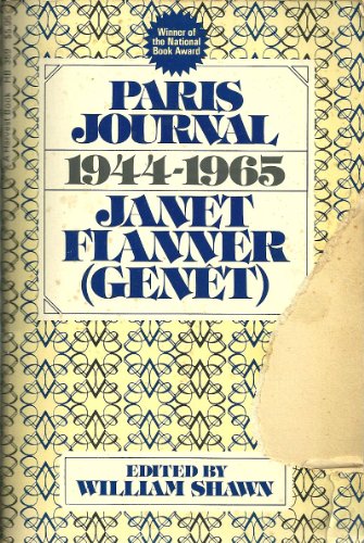 Paris Journal: 1944-1965 (A Harvest Book, HB 360)