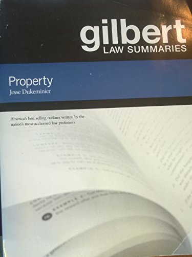 Gilbert Law Summaries : Property
