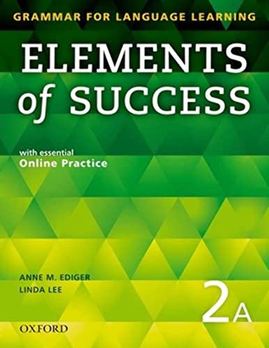 Elements of Success 2 Split Edition Student Book A with essential Online Practice (Grammar for Language Learning)