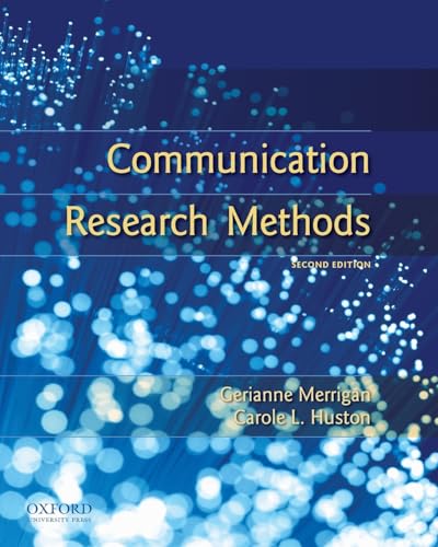 Communication Research Methods