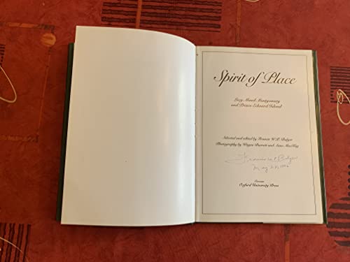 Spirit of Place: Lucy Maude Montgomery and Prince Edward Island