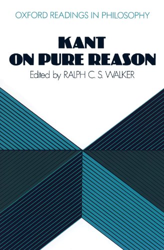 Kant On Pure Reason (Oxford Readings In Philosophy)