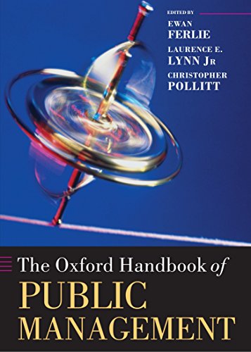 OXFORD HANDBOOK OF PUBLIC MANAGEMENT OHBK PAPER