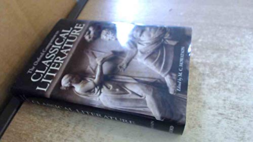 The Oxford Companion to Classical Literature (Oxford Quick Reference)