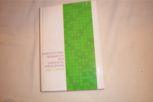Introductory Probability and Statistical Applications