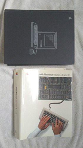 Apple Inside Macintosh, Volumes I, II, and III