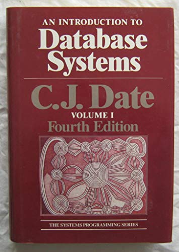 An Introduction to Database Systems (VOLUME I)